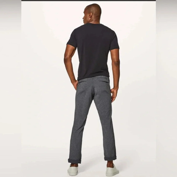 Lululemon Men’s Discipline Pant *32" Heathered Black Pants - Picture 3 of 7